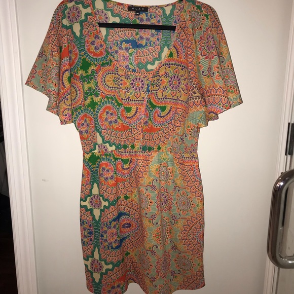 Multicolor paisley dress - Picture 1 of 2